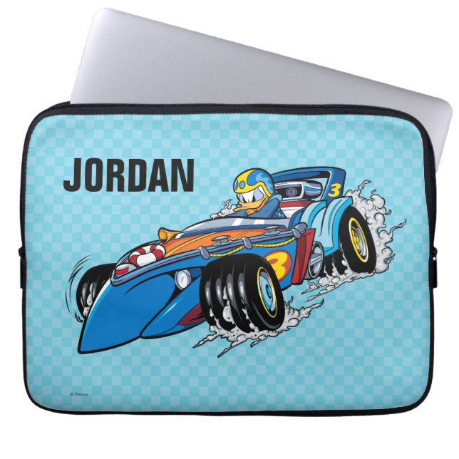 Mickey and the Roadster Racers | Donald Laptop Sleeve (Front)