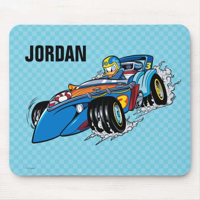 Mickey and the Roadster Racers | Donald Mouse Pad (Front)