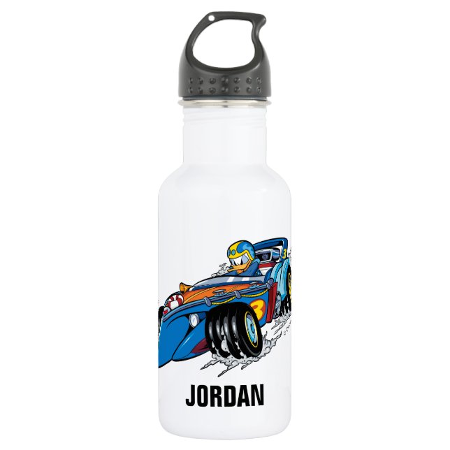 Mickey and the Roadster Racers | Donald Stainless Steel Water Bottle (Front)