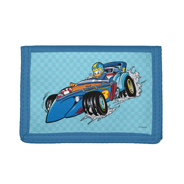 Mickey and the Roadster Racers | Donald Trifold Wallet (Front)