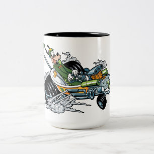 Mickey and the Roadster Racers Goofy Two-Tone Coffee Mug