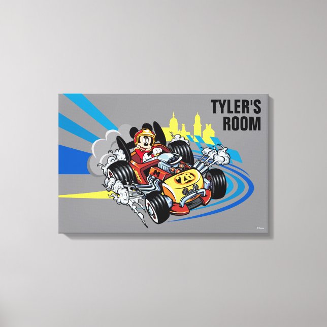 Mickey and the Roadster Racers | Mickey 28 Canvas Print (Front)