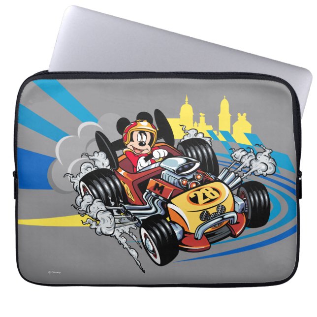 Mickey and the Roadster Racers | Mickey 28 Laptop Sleeve (Front)