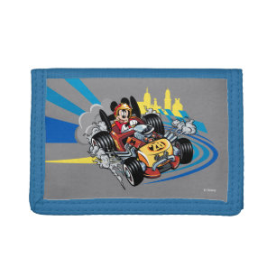 Mickey and the Roadster Racers Mickey 28 Trifold Wallet