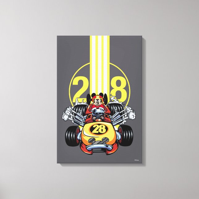 Mickey and the Roadster Racers | Mickey Canvas Print (Front)