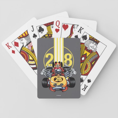 Mickey and the Roadster Racers  Mickey Playing Cards