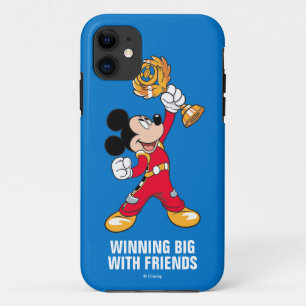 Mickey and the Roadster Racers   Mickey & Trophy iPhone 11 Case