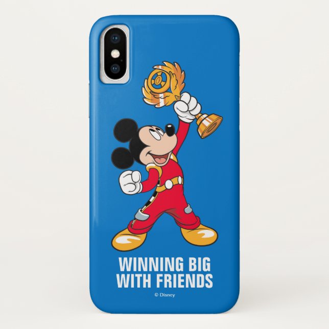 Mickey and the Roadster Racers | Mickey & Trophy Case-Mate iPhone Case (Back)