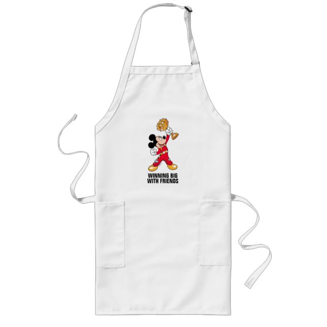 Mickey and the Roadster Racers | Mickey & Trophy Long Apron (Front)