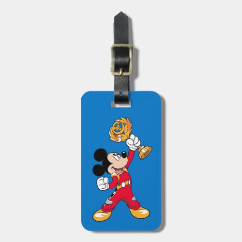 Mickey and the Roadster Racers  Mickey  Trophy Luggage Tag