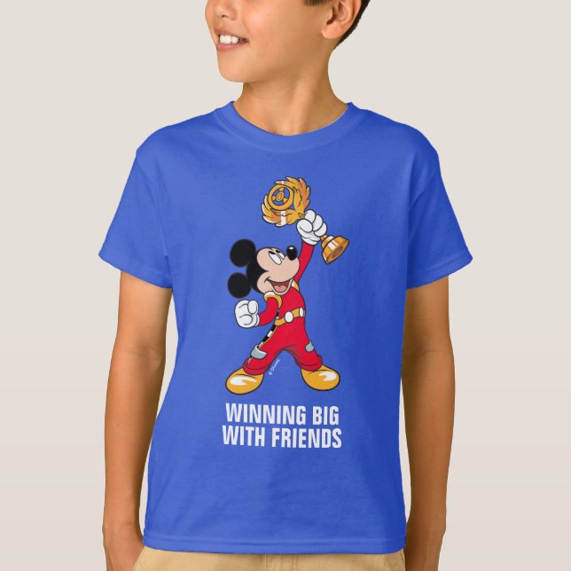 Mickey and the Roadster Racers | Mickey & Trophy T-Shirt (Front)