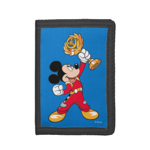 Mickey and the Roadster Racers Mickey & Trophy Tri-fold Wallet