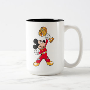Mickey and the Roadster Racers Mickey & Trophy Two-Tone Coffee Mug