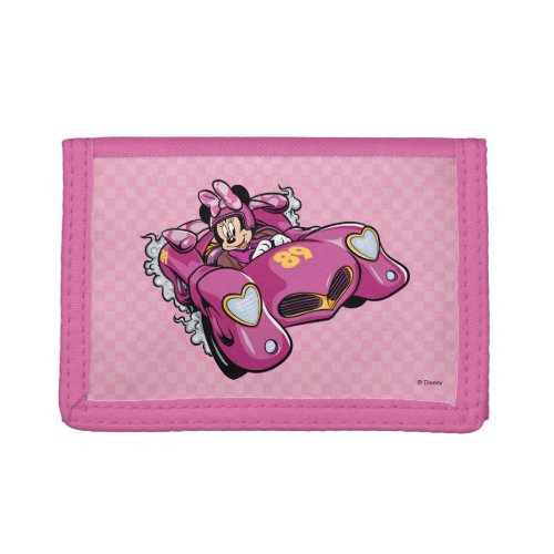 Mickey and the Roadster Racers  Minnie Tri_fold Wallet