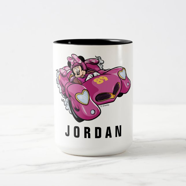 Mickey and the Roadster Racers | Minnie Two-Tone Coffee Mug (Center)