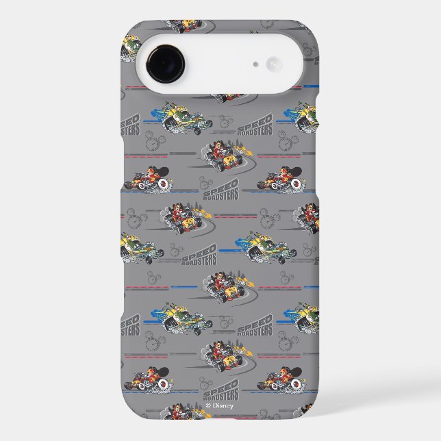 Mickey and the Roadster Racers Pattern Case-Mate iPhone Case (Back)