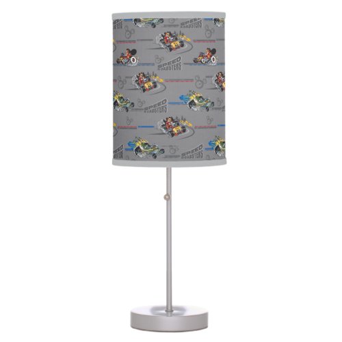 Mickey and the Roadster Racers Pattern Table Lamp