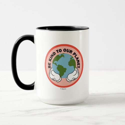 Mickey  Be Kind to Our Planet Mug