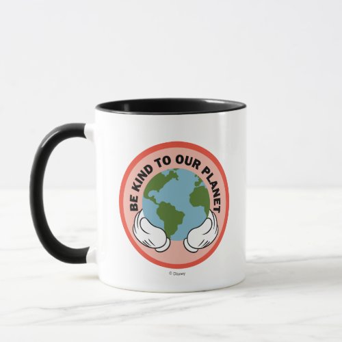 Mickey  Be Kind to Our Planet Mug