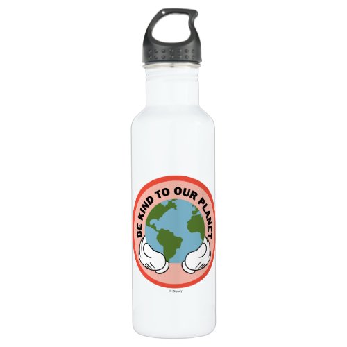 Mickey  Be Kind to Our Planet Stainless Steel Water Bottle