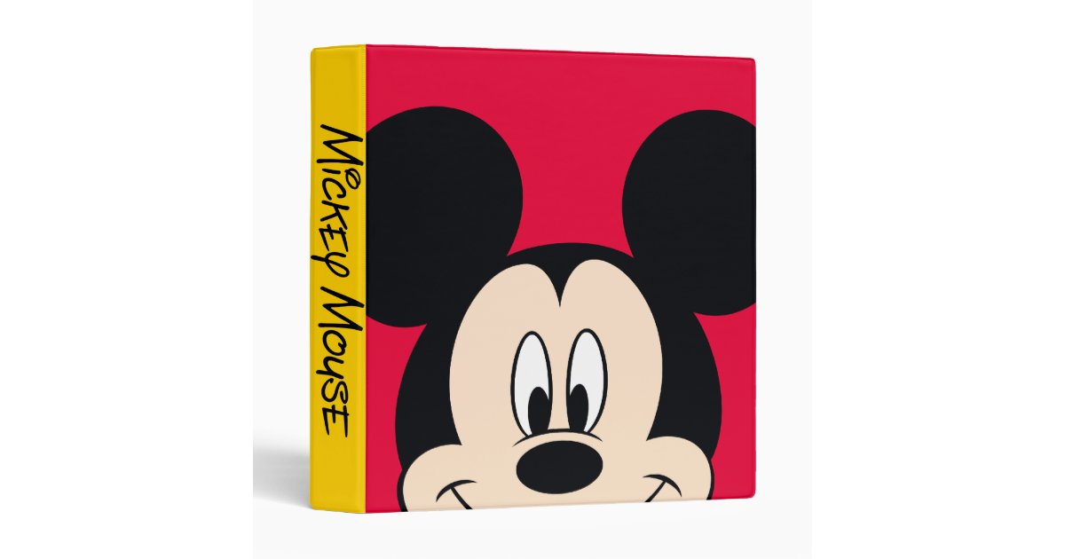 Mickey Binder | Zazzle