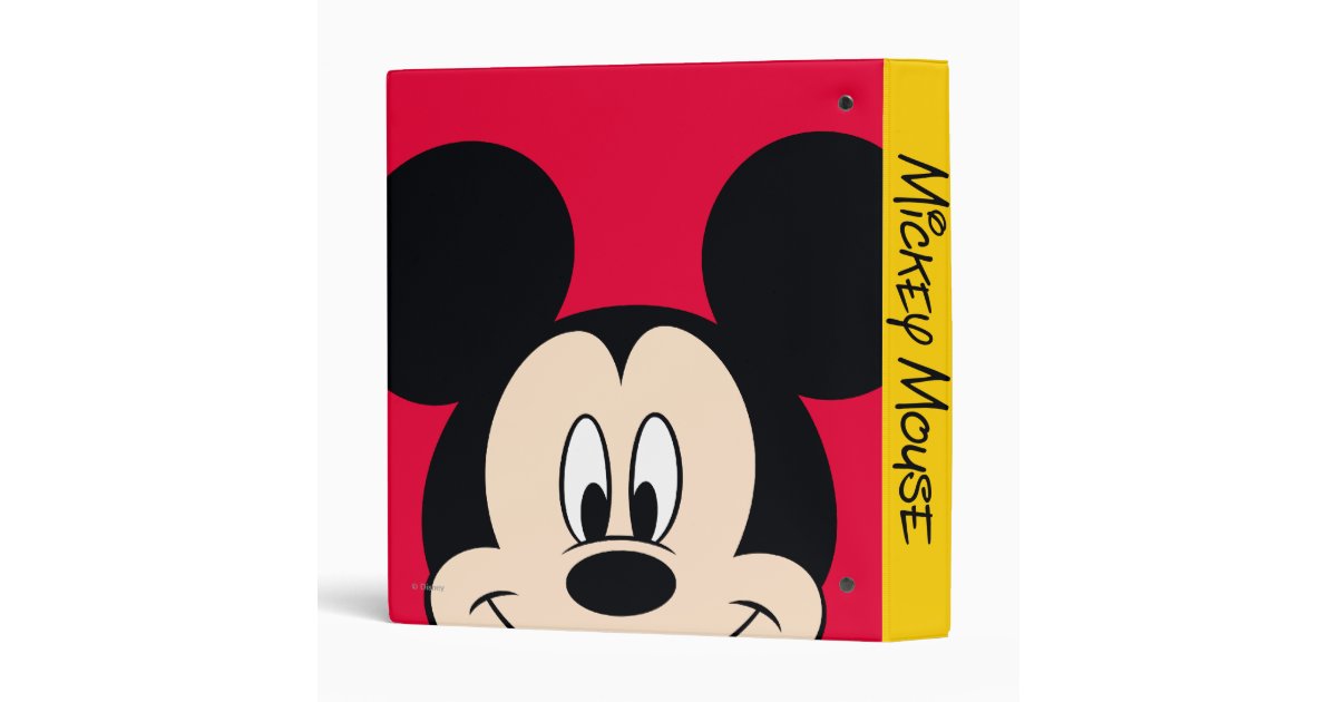 Mickey Binder | Zazzle