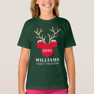 Mickey Christmas Family Vacation T-Shirt
