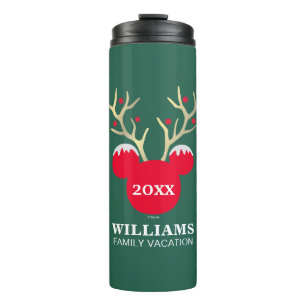 Mickey   Christmas Family Vacation Thermal Tumbler