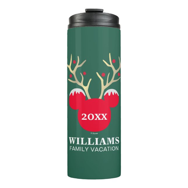 Mickey | Christmas Family Vacation Thermal Tumbler (Front)