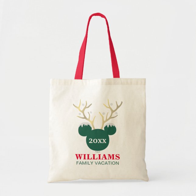 Mickey | Christmas Family Vacation Tote Bag (Front)