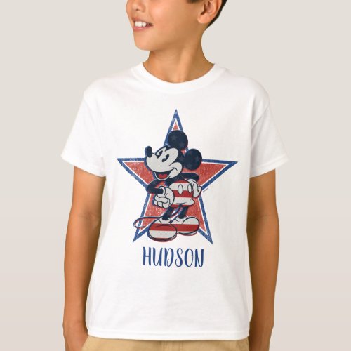 Mickey  Custom 4th of July T_Shirt