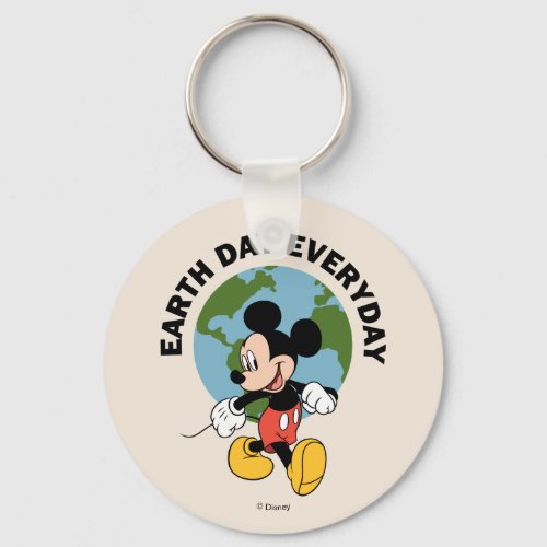 Mickey  Earth Day Everyday Keychain