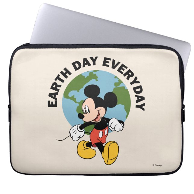 Mickey | Earth Day Everyday Laptop Sleeve (Front)