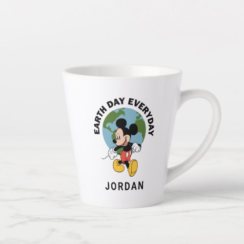 Mickey  Earth Day Everyday Latte Mug