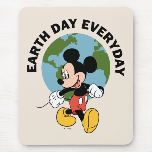Mickey  Earth Day Everyday Mouse Pad
