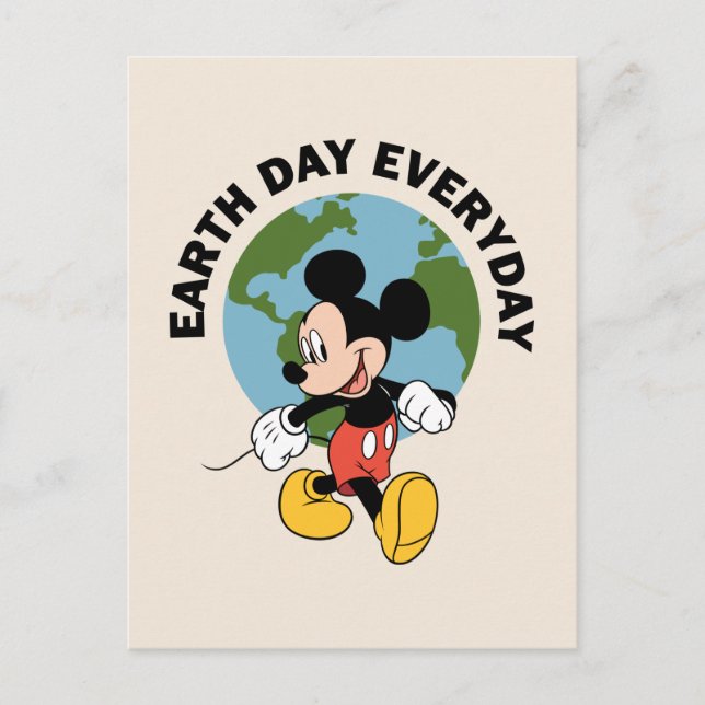 Mickey | Earth Day Everyday Postcard (Front)