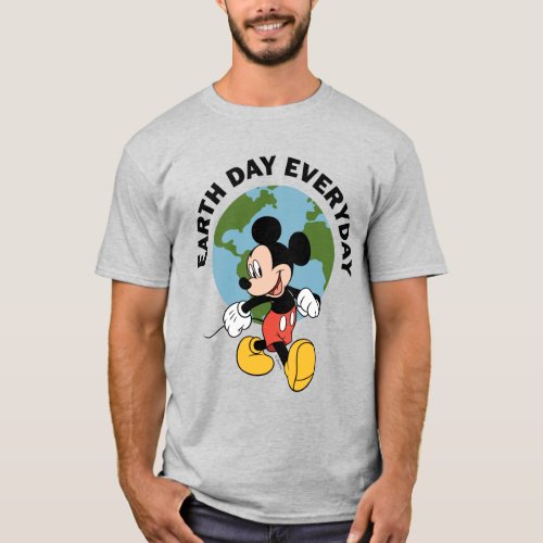 Mickey  Earth Day Everyday T_Shirt