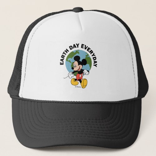 Mickey  Earth Day Everyday Trucker Hat