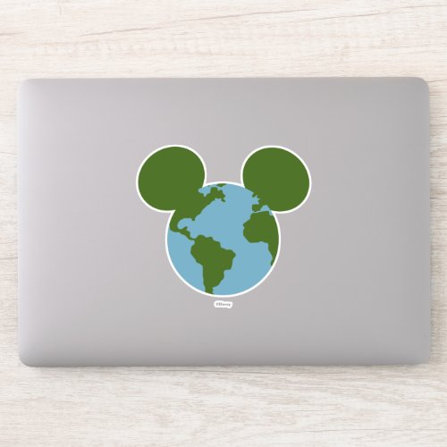 Mickey Earth Icon Sticker