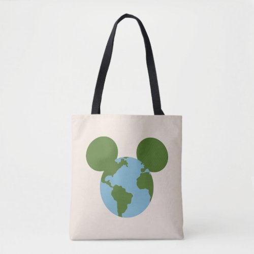 Mickey Earth Icon Tote Bag