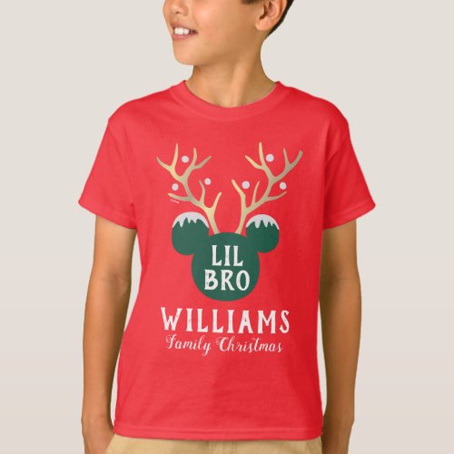 Mickey  Family Christmas _ Brother T_Shirt