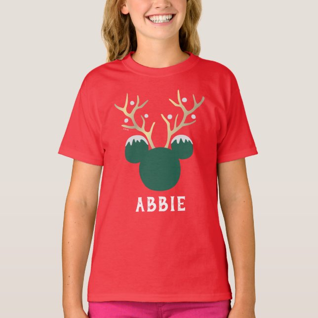 Mickey | Family Christmas  - Custom T-Shirt (Front)