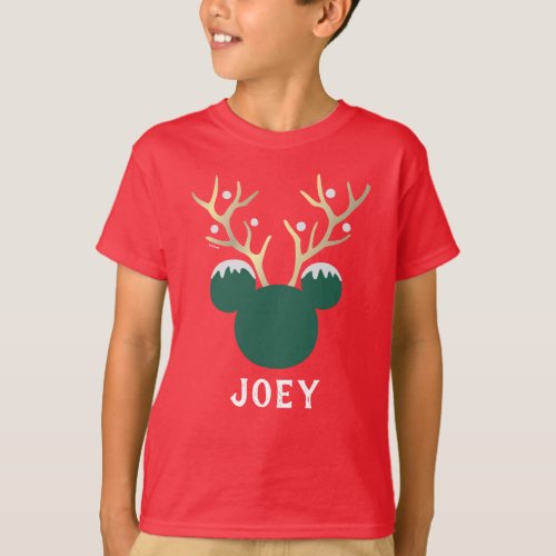 Mickey  Family Christmas  _ Custom T_Shirt
