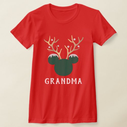 Mickey  Family Christmas  _ Grandma T_Shirt