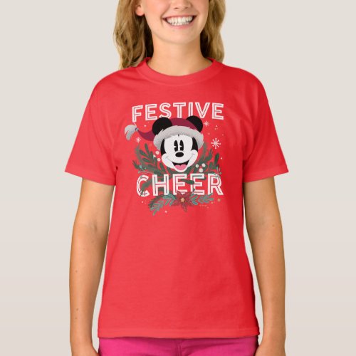 Mickey  Festive Cheer T_Shirt