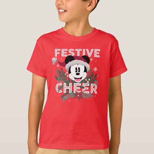 Mickey  Festive Cheer T_Shirt