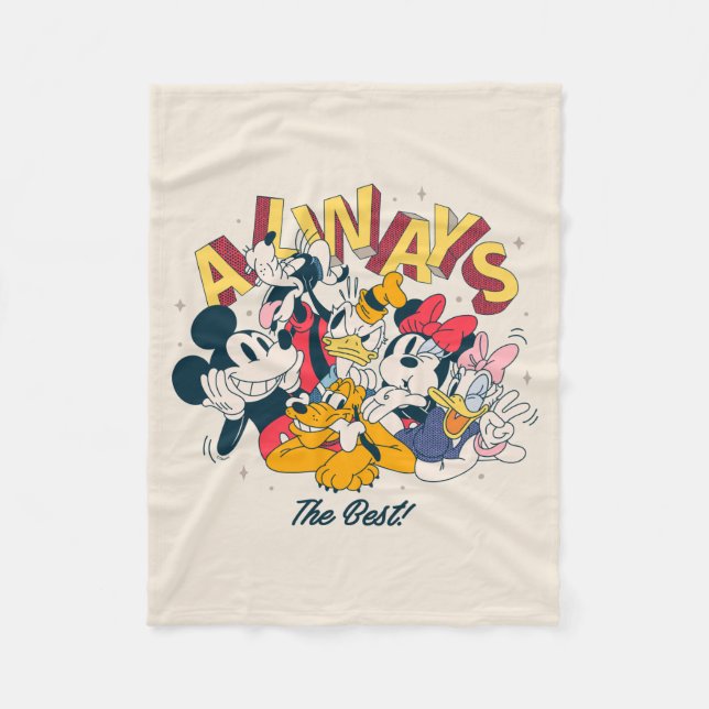 Mickey & Friends | Always The Best Fleece Blanket (Front)
