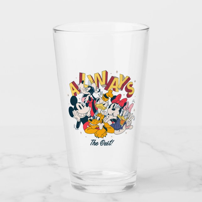 Mickey & Friends | Always The Best Glass (Front)