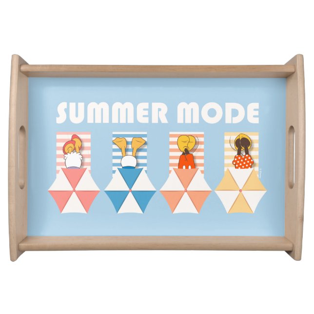 Mickey & Friends | Beach Summer Mode Serving Tray (Front)