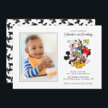 Mickey & Friends Birthday - Photo Invitation<br><div class="desc">Invite all your family and friends to your child's birthay with these simple and modern Mickey Mouse & Friends Birthday invitations. Personalize by adding all your party details and your favorite photo!</div>